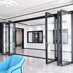 Thermal Break lauko stiklo dvipusės durys