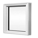 UPVC lango fiksuotas skydelis
